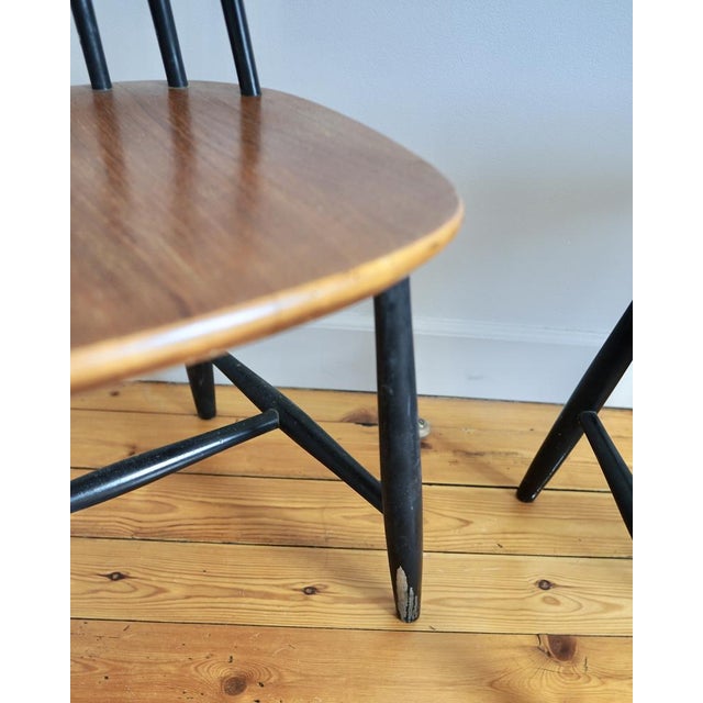 Set of Fanett Model Chairs by Tapiovaara, 1960s, Set of 2 For Sale - Image 6 of 18