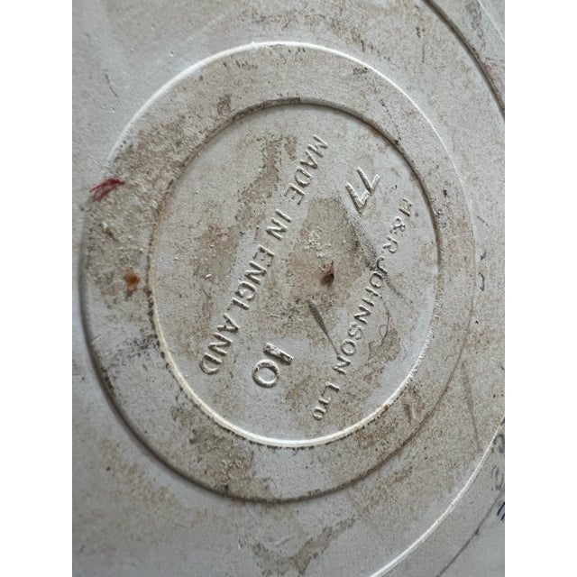 1970s Decorative Ceramic Wall Hanging Trivet, Made in England For Sale - Image 4 of 5