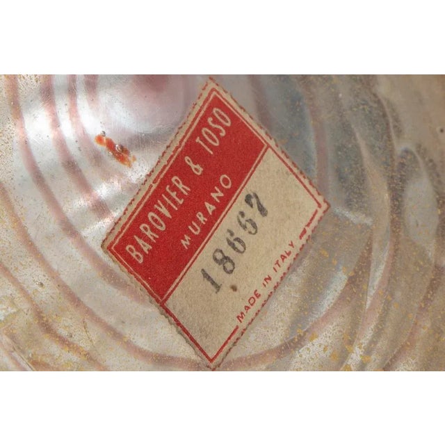 1940s Striped Murano Vase by Ercole Barovier, 1940s For Sale - Image 5 of 6