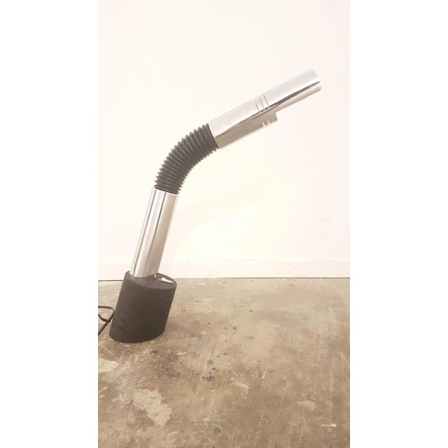 1970s Vintage Adjustable Chrome Table Lamp, 1970s For Sale - Image 5 of 6