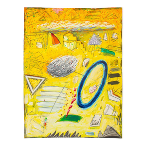 Elfi Schuselka Surrealist Composition Mixed Media