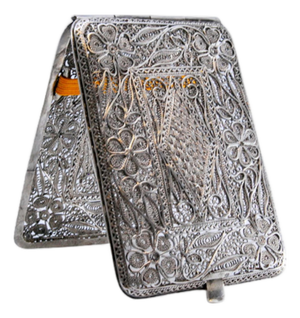 Filigree Silver Cigarette Case