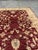 Burgundy 4ft 2in × 5ft 8in Pak-Veg Hand-Knotted Area Rug, Vintage For Sale - Image 8 of 12