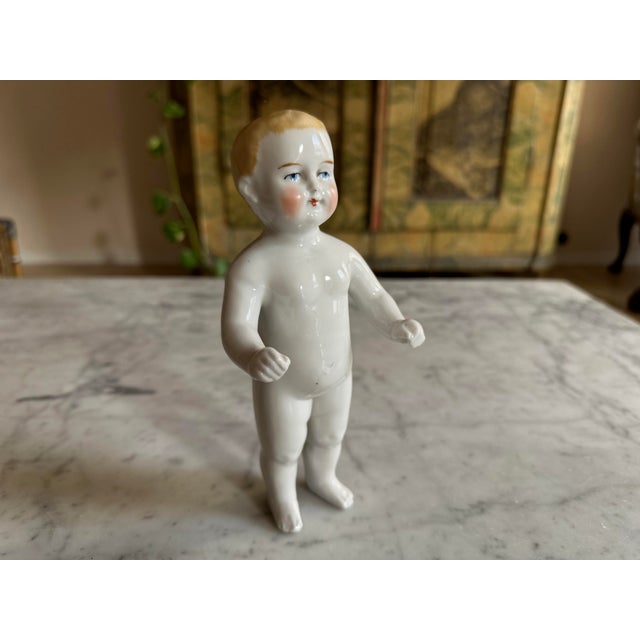 Biedermeier Porcelain Bathing Doll, Germany, 1820s For Sale - Image 13 of 13