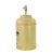 1970s 1990s English Chinoiserie Hand-Painted Toleware Tea Caddy Lamps For Sale - Image 5 of 6