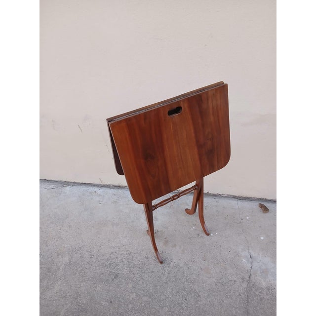 Folding Serving Table, 1950s For Sale - Image 6 of 6