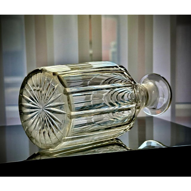 Regency English Cut Glass Decanter, 1835 For Sale - Image 10 of 15