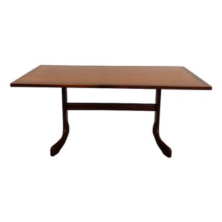 Vintage Mid Century Modern Teak Dining Table Attributed to G Plan For Sale