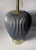 Mid 20th Century Vintage Gerald Thurston for Lightolier "Studio Porcelains" Dark Gray Table Lamp For Sale - Image 5 of 8