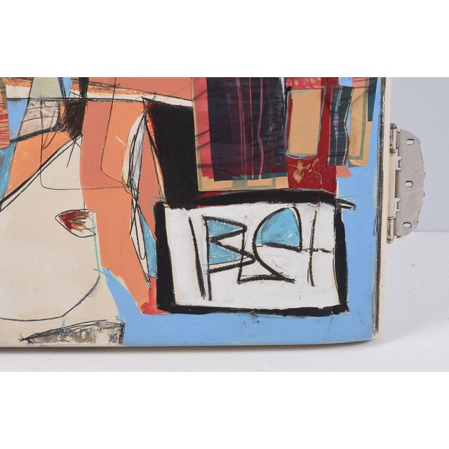 Abstract Iblet (Brandon Morrison) Refrigerator Door For Sale - Image 3 of 5