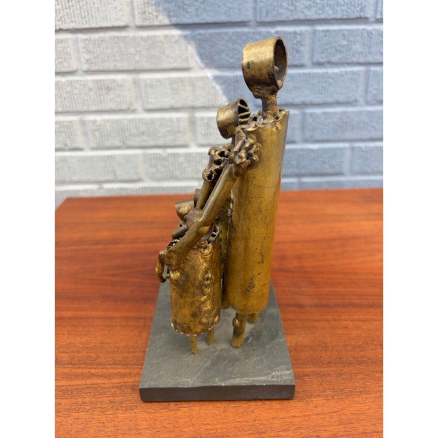 Brutalist Torch Cut Sculpture by James Garner, Signed 1966 For Sale In Denver - Image 6 of 11