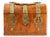 Antique English Burlwood Box W/ Brass Mounts For Sale - Image 4 of 8