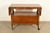 Thomasville French Provincial Louis XV Carved Walnut Buffet Server or Bar Cart, Circa 1970s For Sale - Image 16 of 17