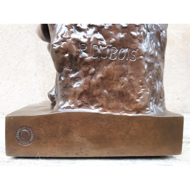 Bronze Sculpture of a Breastfeeding Mother by Paul Dubois, 1800s For Sale - Image 16 of 18