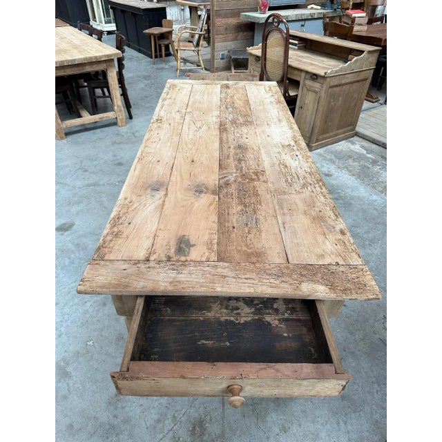 19th Century Farmhouse Table For Sale - Image 16 of 18