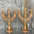 Wood Vintage Boho Hand Painted Candelabra - a Pair For Sale - Image 7 of 8
