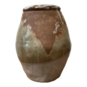 Antique Decorative Art Stoneware Jar/ Vase