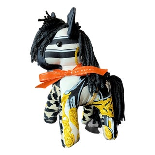 Hermes Brides De Gala Vintage Silk Scarf Noble Pony For Sale