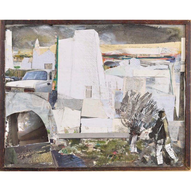 Imants Vecozols, White Houses, 2000s, Cardboard and Mixed Media For Sale - Image 4 of 4