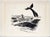 American Vintage Original Robert James Pailthorpe High Quality Prints of His Charcoal Drawings of Early Whaling For Sale - Image 3 of 11