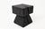 Contemporary Sculptural Hardwood Side Table by Logniture For Sale - Image 3 of 10