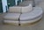Sectional Sofa With Brass Plinth Base For Sale - Image 9 of 18