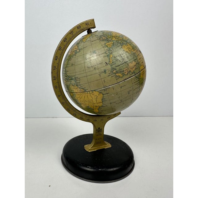 Vintage Globe by Chad Valley, 1950s For Sale - Image 9 of 9