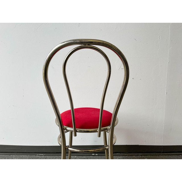 Bistro Chairs with Upholstery, Set of 2 For Sale - Image 16 of 18