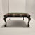 English Vintage Traditional Golf Course Themed Tapestry Footstool For Sale - Image 3 of 9