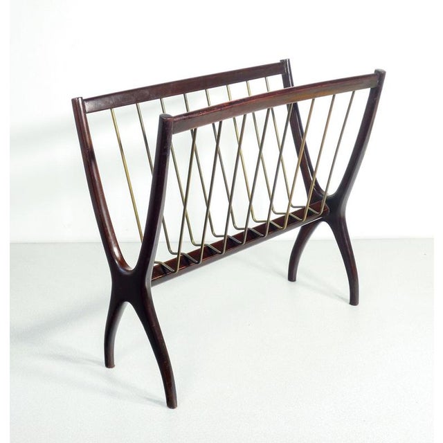 Magazine Rack by Cesare Lacca, 1950s For Sale - Image 3 of 8