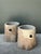 Handcrafted Faux Bois Cement Planters - A Pair For Sale - Image 13 of 18