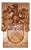 Large Antique Hand-Carved Oak Heraldic Coat of Arms Armorial Panel For Sale