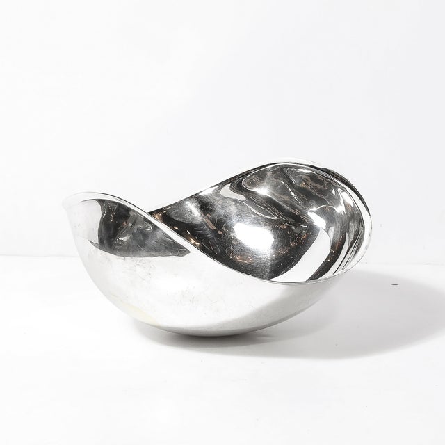 Mid-Century Modernist 'Candara' Centerpiece Bowl Signed Sabattini For Sale In New York - Image 6 of 10