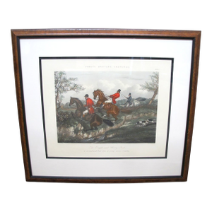 Henry Alken Fores Hunting Sketches Plate 2 Right & Wrong Sort Harris Engraving