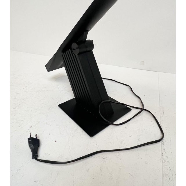 Black Condor Desk Lamp by Hans Von Klier for Bilumen, 1980s For Sale - Image 9 of 10