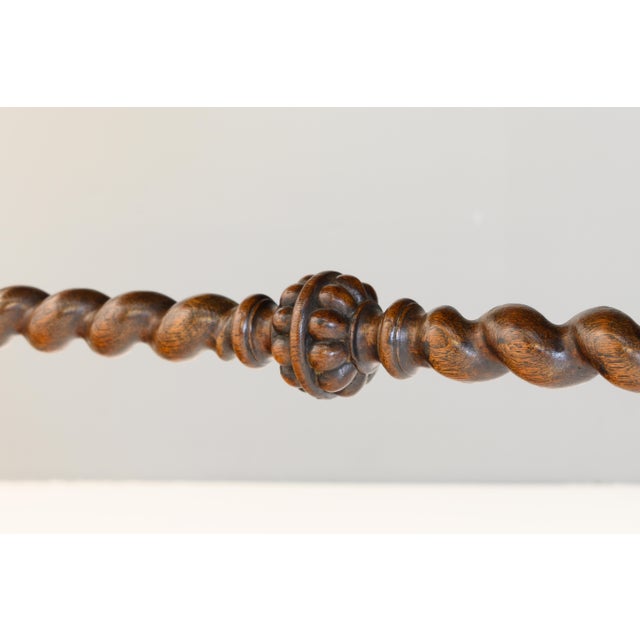 Brown Tray Side Table, 1880s For Sale - Image 8 of 9