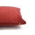 Boho Chic Contemporary Brunschwig and Fils La Panthere Velvet in Red Lumbar Pillow Cover For Sale - Image 3 of 6