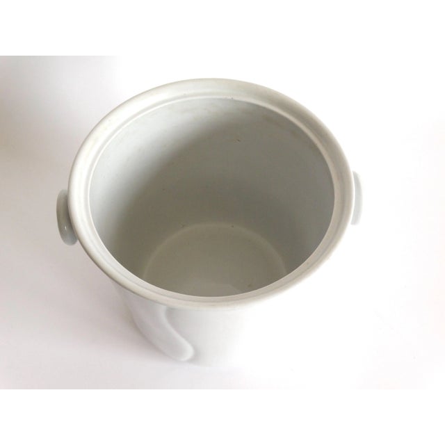 Late 19th Century Antique English Ironstone Jardiniere Centerpiece For Sale - Image 5 of 9