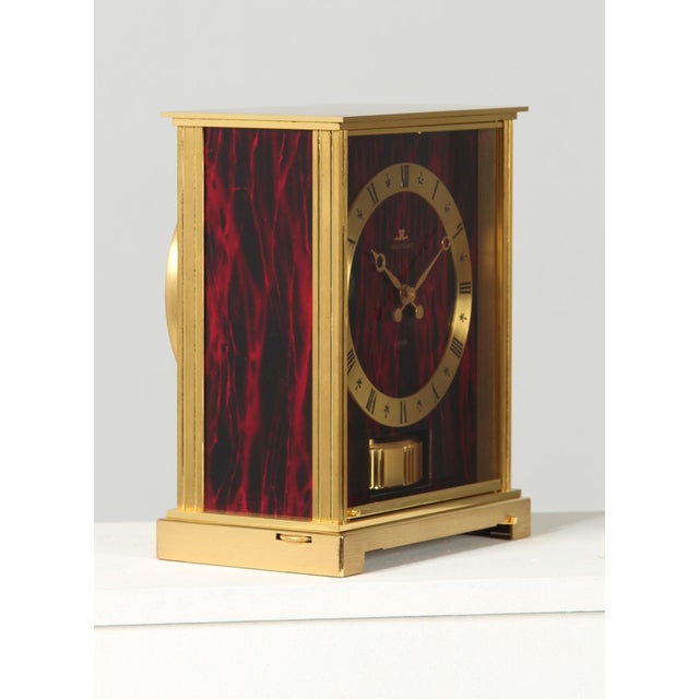Metal Atmos Clock Embassy by Jaeger LeCoultre, 1977 For Sale - Image 7 of 15