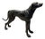 Statue of Hunting Dog in Bronze For Sale