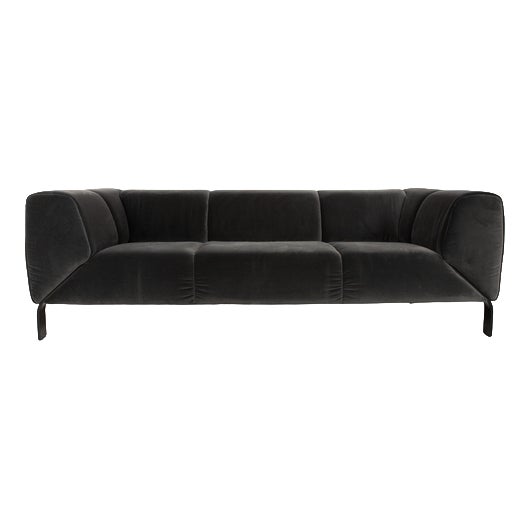 Grey Fabric 323 Three-Seater Sofa from Rolf Benz For Sale