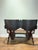 Antique German Black Forest Carved Tiger Oak Drunken Monk Tavern Bench For Sale - Image 14 of 16