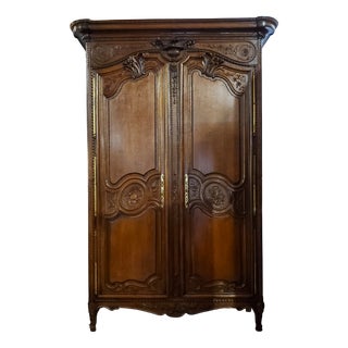 Antique Louis XV Wardrobe For Sale