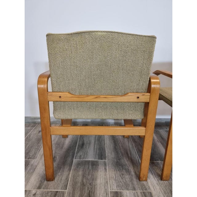 Czechoslovakian Armchairs by Ludvik Volak for Holes Tree, Set of 3 For Sale - Image 4 of 18