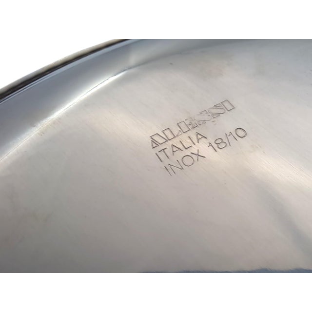 Alessi Mercurio Cake Stand in 18/10 Stainless Steel from Alessi Alfra, 1960s For Sale - Image 4 of 10