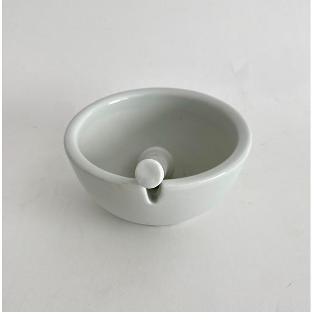 Contemporary Vintage Ironstone Mortar & Pestle For Sale - Image 3 of 7
