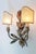 Gold Florentine Style Hollywood Regency Floral Wall Lamp by Hans Möller, 1970s For Sale - Image 8 of 11