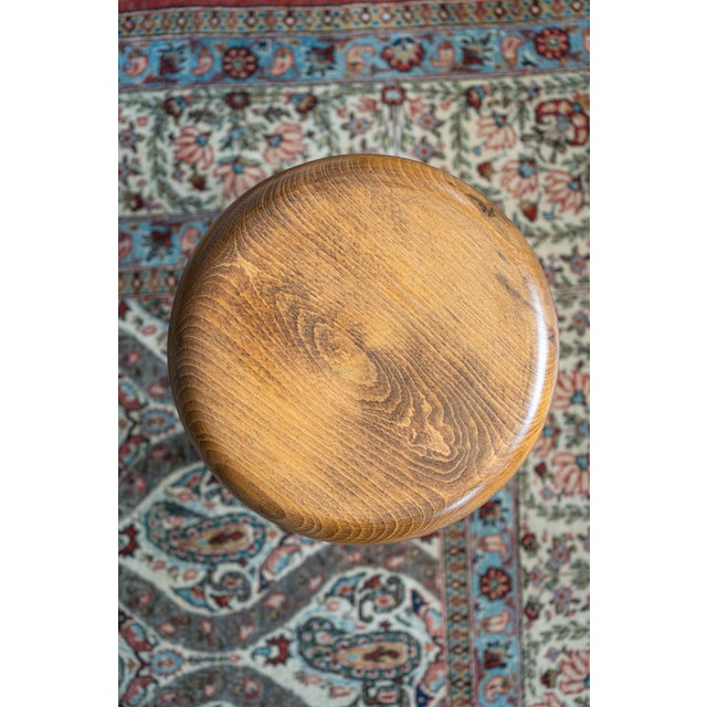 Nordic Fir Stool, 1950s, in Restored conditions. Designed 1950 to 1959