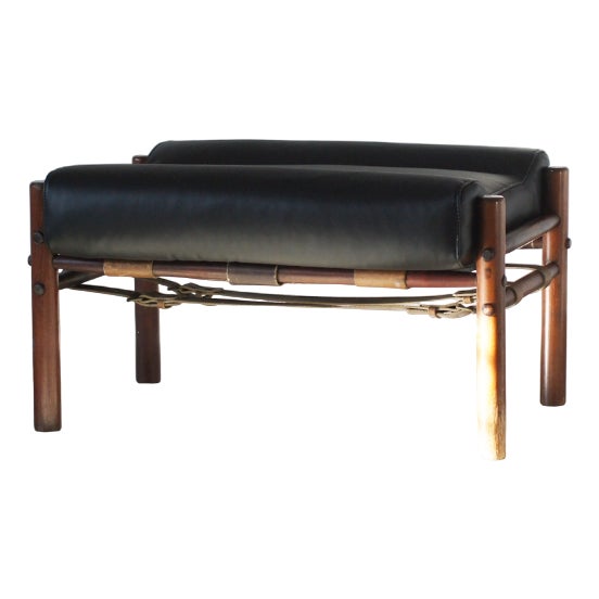 Model Kontiki Ottoman from Arne Norell AB, Aneby, Sweden, 1970s For Sale