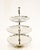 Silver Plate Cake Stand 3 Tiered Afternoon Tea For Sale - Image 5 of 13